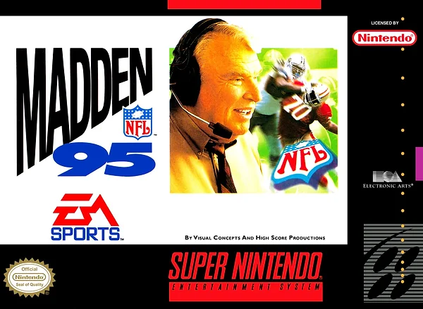 Madden NFL '95 box art