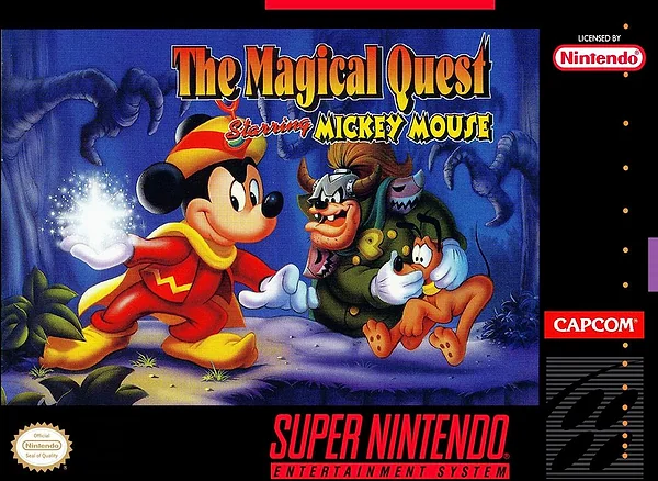 Magical Quest Starring Mickey Mouse box art