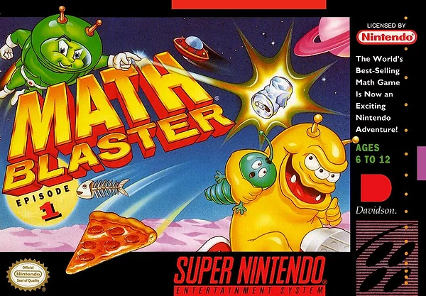 Math Blaster: Episode 1 Box Art