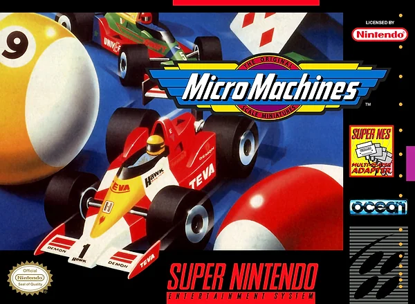 Micro Machines Box Art