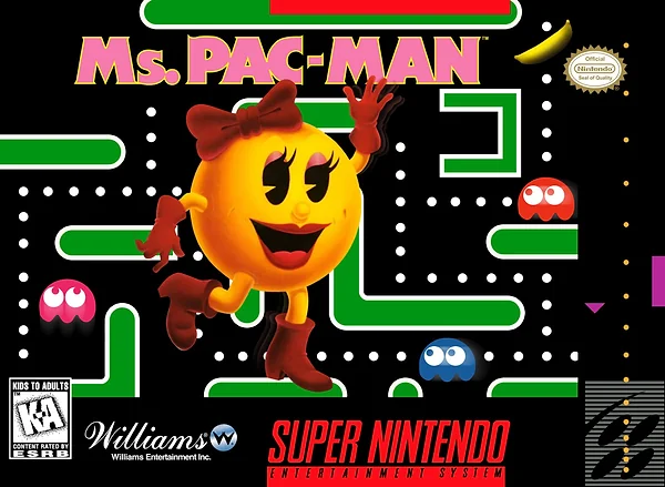 Ms. Pac-Man box art