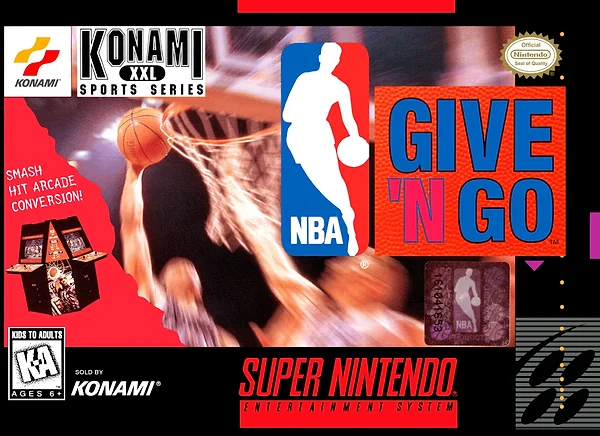 NBA Give 'N' Go box art