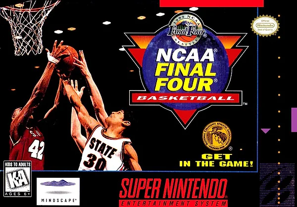 NCAA Final Four Basketball Box Art