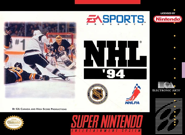 NHL 94 Box Art