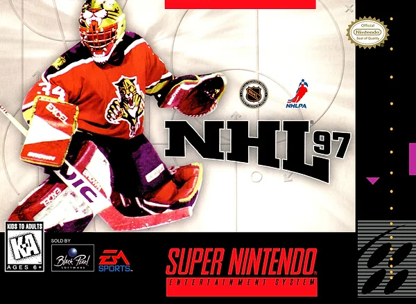 NHL 97 box art
