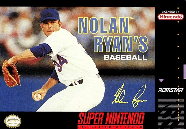 Nolan Ryan's Baseball Box Art