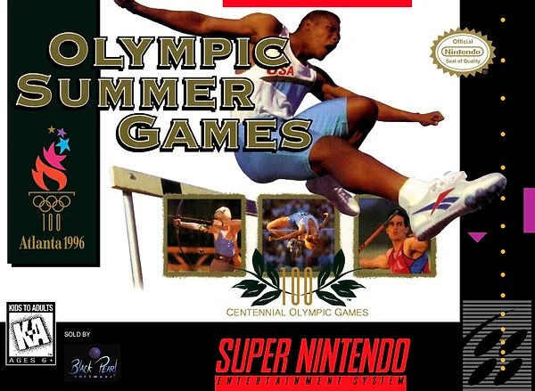 Olympic Summer Games: Atlanta 96 box art