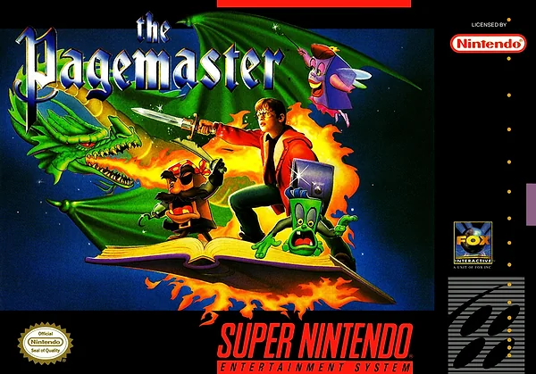 Pagemaster Box Art