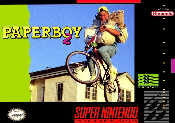 Paperboy 2 Box Art