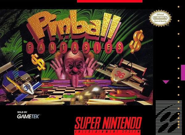 Pinball Fantasies box art