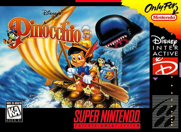 Pinocchio Box Art