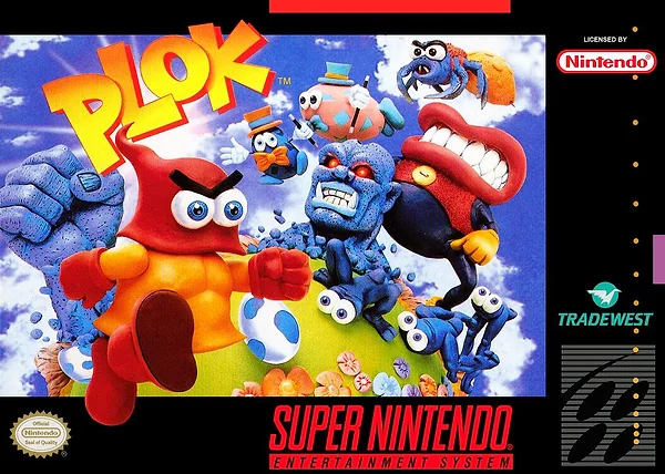 Plok Box Art