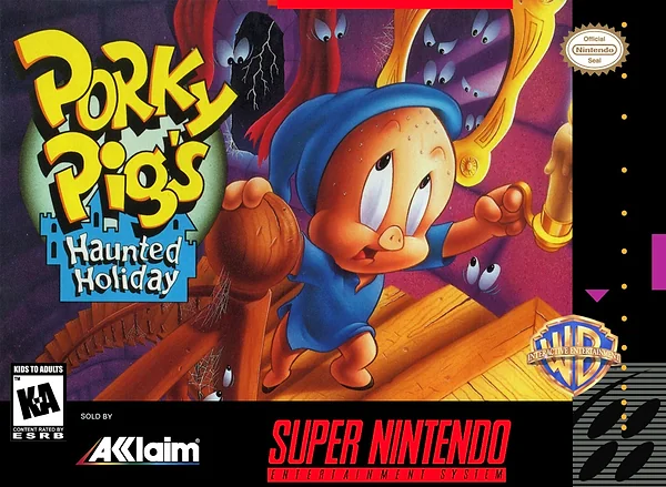 Porky Pig's Haunted Holiday box art