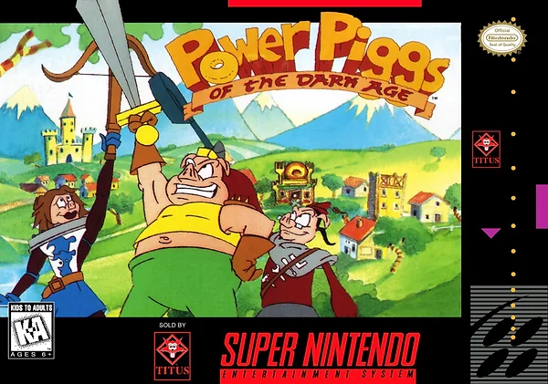 Power Piggs of the Dark Age box art