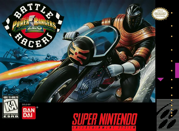 Power Rangers Zeo: Battle Racers box art