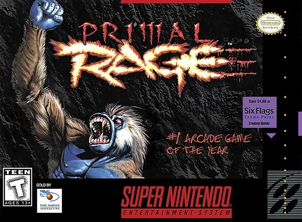 Primal Rage Box Art