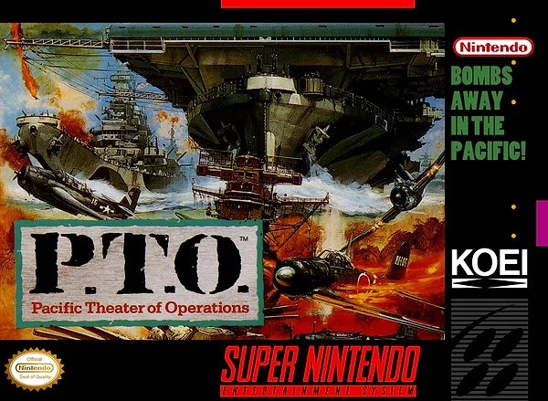 P.T.O.: Pacific Theater of Operations Box Art