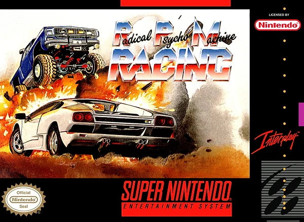 RPM Racing: Radical Psycho Machine Racing Box Art