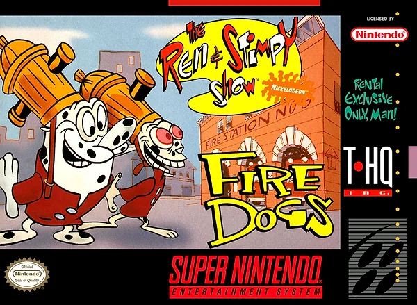 Ren & Stimpy Show: Fire Dogs box art