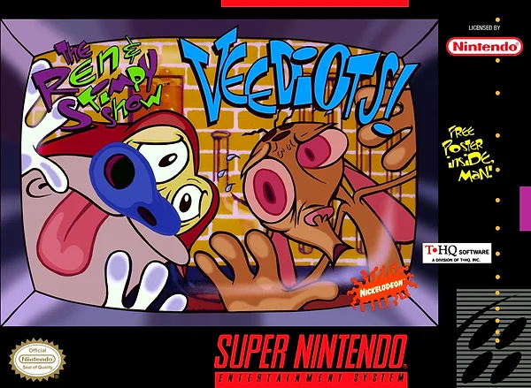 Ren & Stimpy Show: Veediots! Box Art