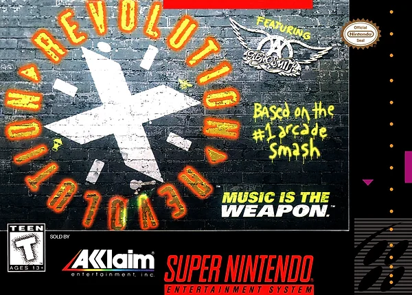 Revolution X box art