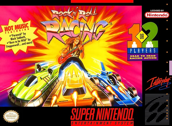 Rock n' Roll Racing Box Art