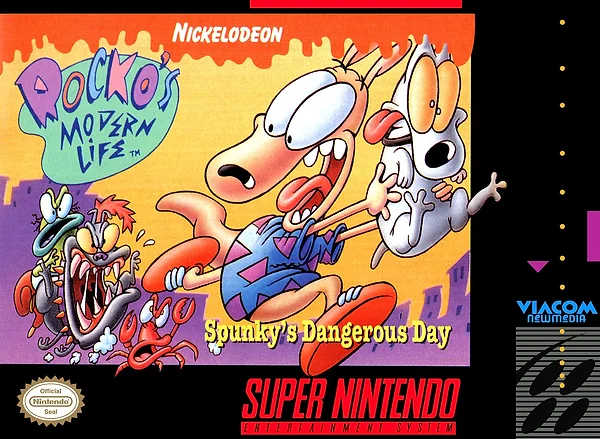 Rocko's Modern Life: Spunky's Dangerous Day Box Art