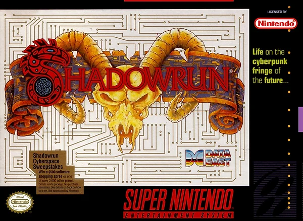 Shadowrun Box Art