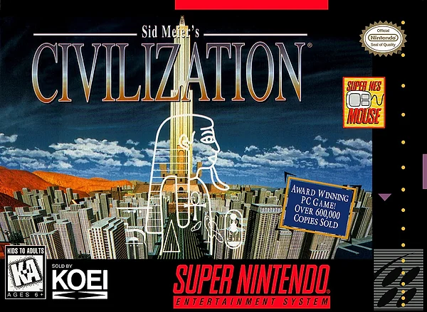 Sid Meier's Civilization Box Art