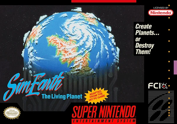 SimEarth: The Living Planet Box Art