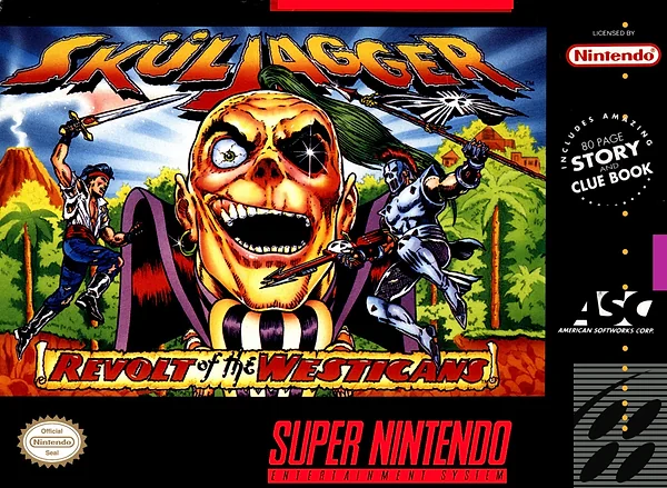 Skuljagger: Revolt of the Westicans Box Art