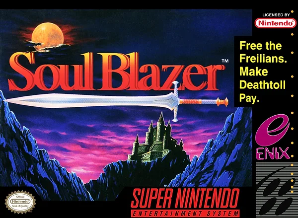 Soul Blazer Box Art