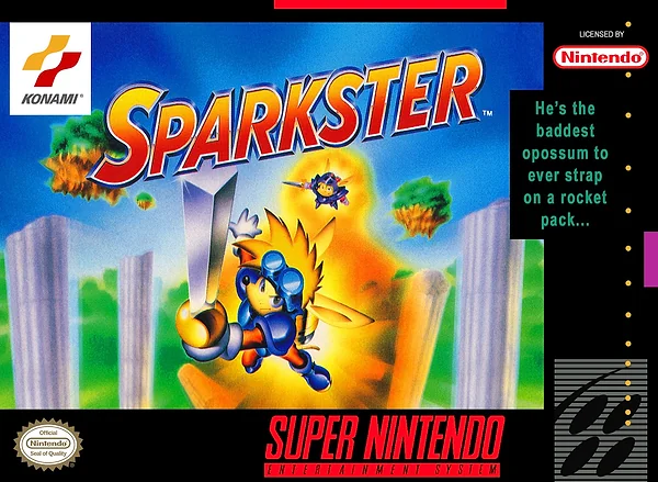 Sparkster Box Art