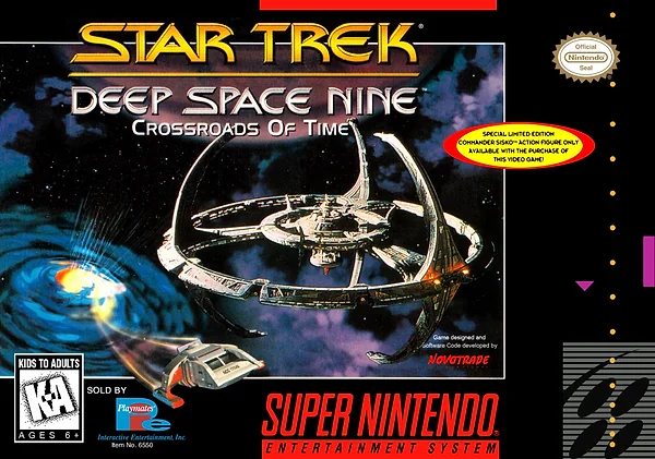 Star Trek: Deep Space Nine - Crossroads of Time box art