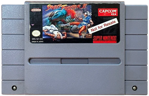 Street Fighter II Box Art