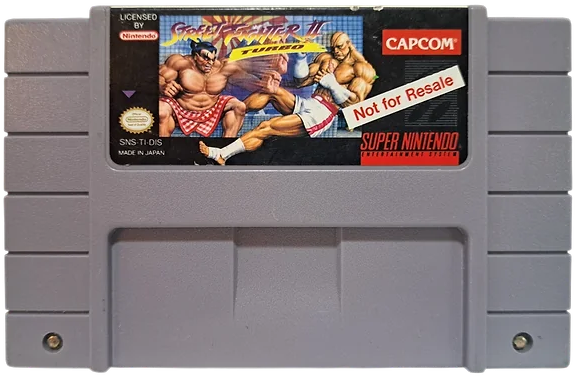 Street Fighter II Turbo Box Art