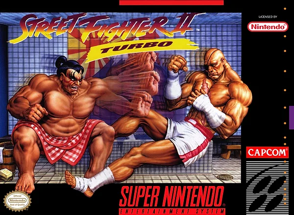 Street Fighter II Turbo box art