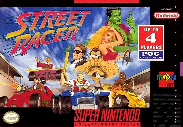 Street Racer Box Art