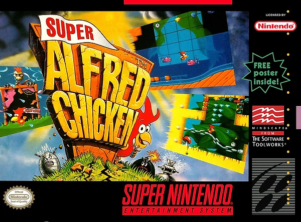 Super Alfred Chicken box art