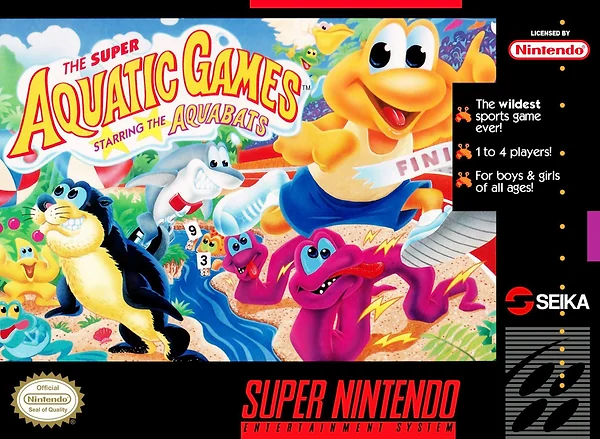 Super Aquatic Games Starring the Aquabats Box Art