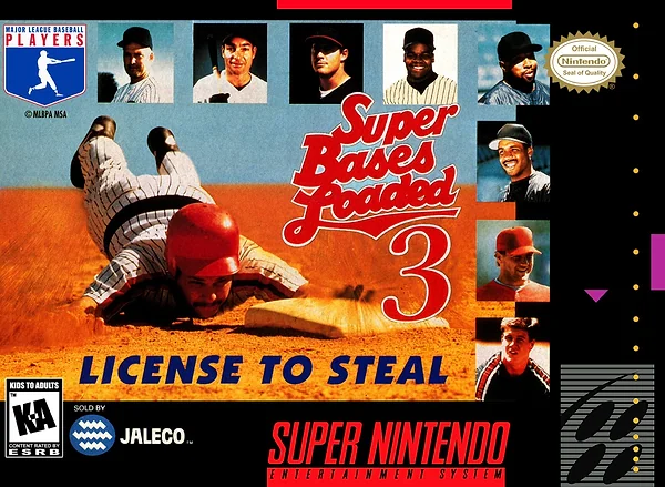 Super Bases Loaded 3: License to Steal box art