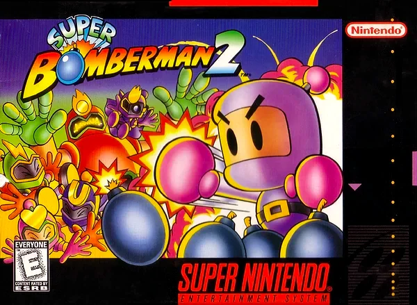 Super Bomberman 2 Box Art