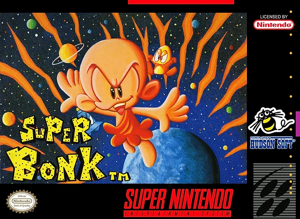 Super Bonk Box Art
