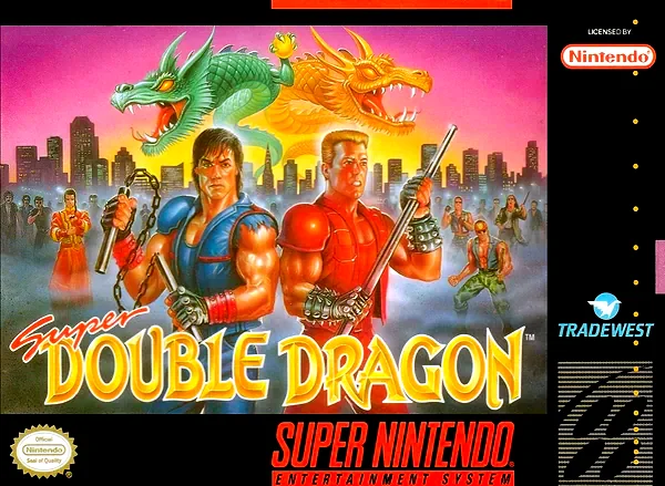 Super Double Dragon box art