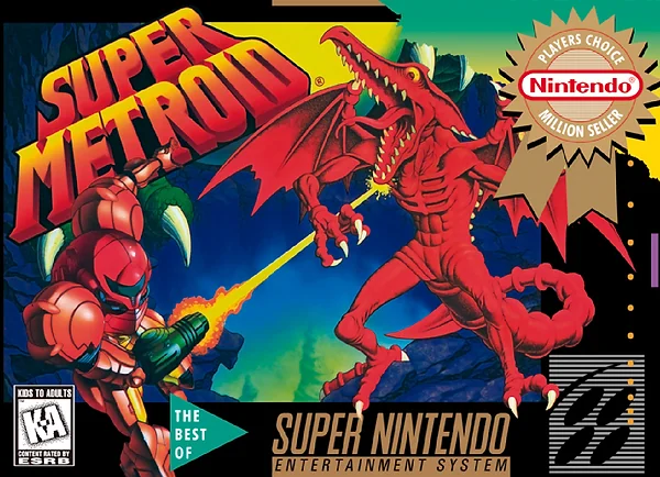 Super Metroid box art