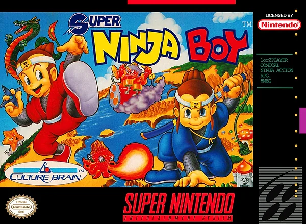 Super Ninja Boy box art