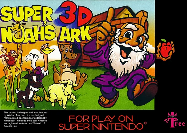 Super 3D Noah's Ark Box Art