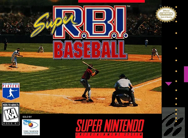 Super RBI Baseball box art
