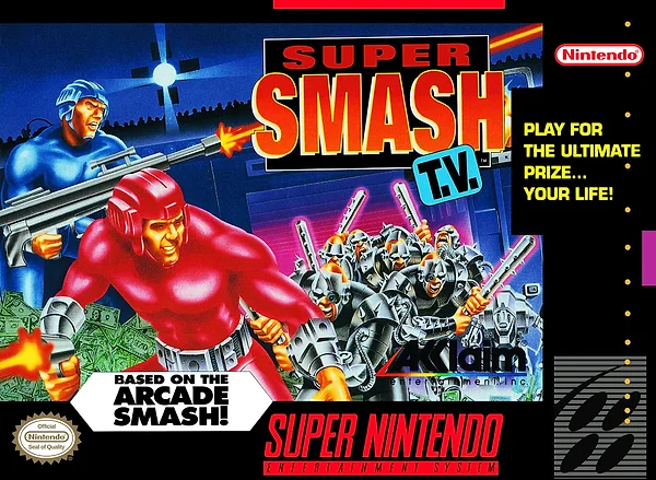 Super Smash TV Box Art
