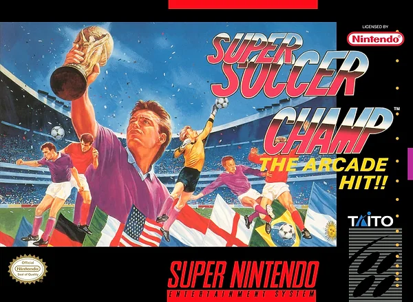 Super Soccer Champ box art